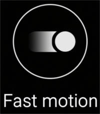 Modul Fast Motion (pentru înregistrarea video) - Camera Samsung Galaxy S6 si S6 Edge