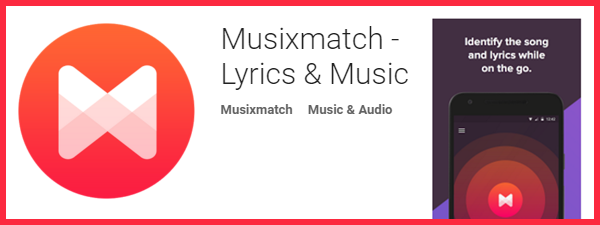 Musixmatch pentru Samsung S6 și S6 Edge
