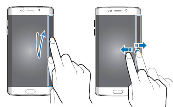 Cum se setează și vizualizează un stream informațional pe ecranul lateral a lui Galaxy S6 Edge