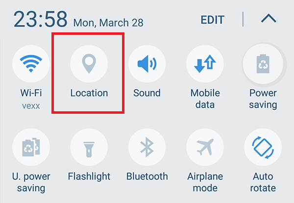 Dezactivează serviciile de localizare pe Galaxy S7 si S7 Edge