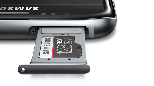 Samsung Galaxy S7 Edge - nano-SIM-ul și microSD-ul