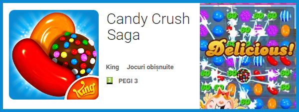Candy Crush Saga - Jocuri pentru Samsung Galaxy S7 si Galaxy S7 Edge