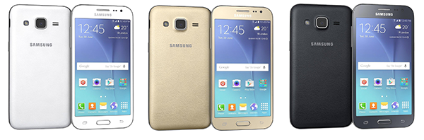 Samsung Galaxy J2 - Optiuni culori
